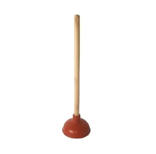 [7453012365682] Tall Plunger Red Handle AQP -622