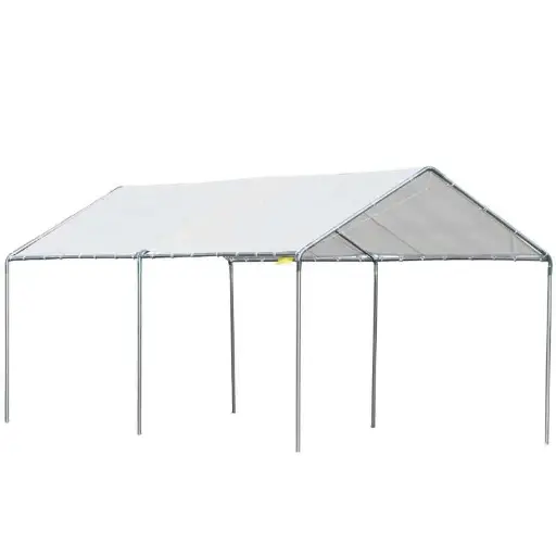 [7506240615439] Tarp 19.5ft x 19.5ft Gray LT-66 Tr