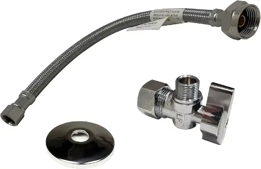 [7453038477284] Toilet Tank Supply Line 1/2" x 3/8" A367-HSB24
