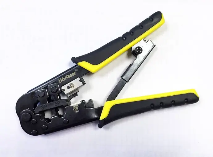 [X000YIY1IV] UBIGEAR CABLE TESTER AND CRIMP CRIMPER 100PCS RJ45 CAT5E PLUG PREMIUM 568 TOOL KITS