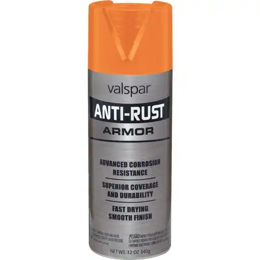 [080047443558] VALSPAR 21937.076 ANTI RUST ORANGE SPRAY CAN - 044.0021937.076