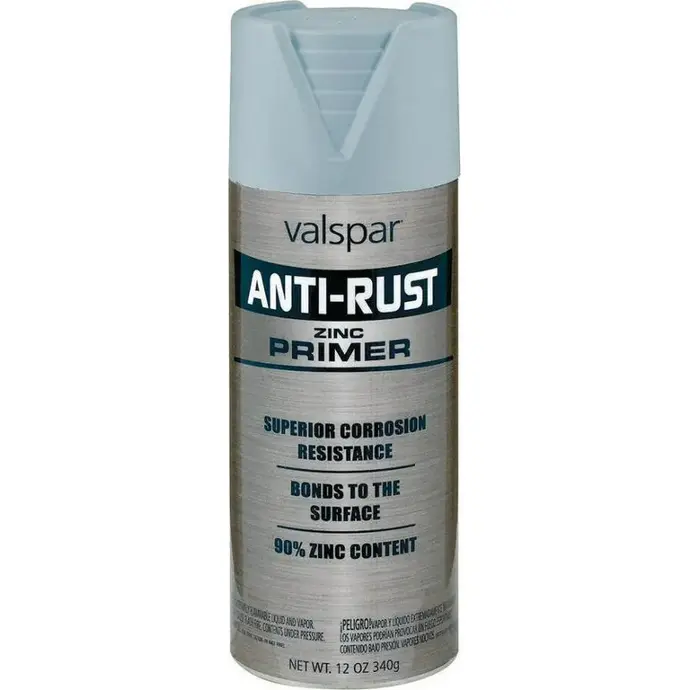 [071915240492] VALSPAR 68226.076 ANTI RUST ZINC PRIMER  SPRAY CAN - 465.0068226.076