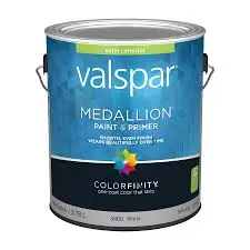 [080047272981] VALSPAR MEDALLION INTERIOR ACRYLIC PAINT CLEAR BASE 1GAL - 027.0003