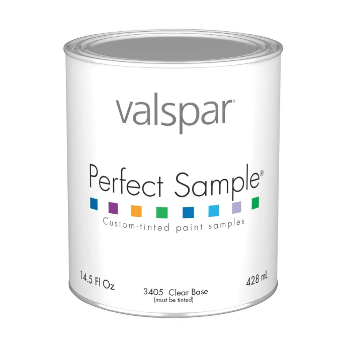 [035777160878] VALSPAR PERFECT SAMPLE PAINT CLEAR BASE PINT - 027.0003405.004