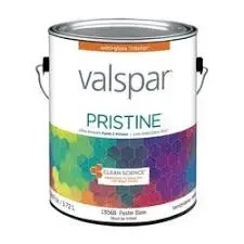 [080047279898] VALSPAR PRISTINE INTERIOR LATEX PAINT SEMI-GLOSS PASTEL BASE 1 GAL - 027.0018568.007