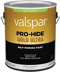 [080047587979] VALSPAR PRO-HIDE GOLD ULTRA EXTERIOR SATIN PASTEL BASE GAL - 028.0066002.007