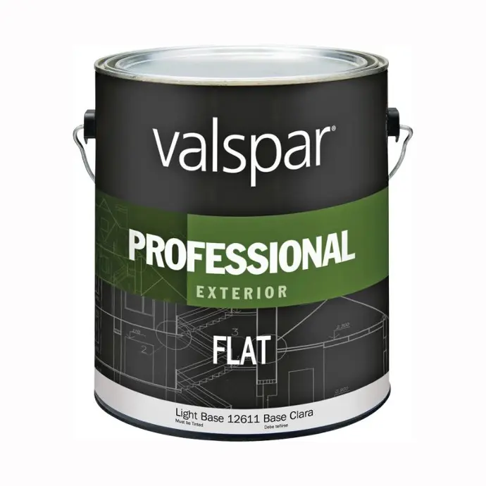 [080047451331] VALSPAR PROFESSIONAL EXTERIOR FLAT LIGHT BASE 1 GAL - 045.0012611.007