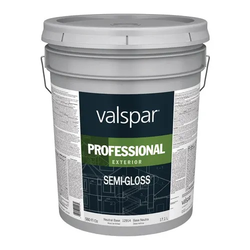 [080047451430] VALSPAR PROFESSIONAL EXTERIOR SEMI-GLOSS NEUTRAL BASE 5 GAL - 045.0012914.008