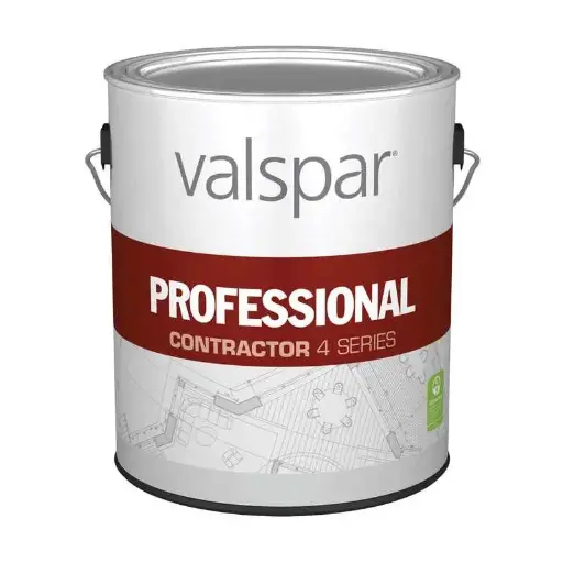 [080047452512] Valspar Professional Contactor 4 Series Interior Latex Semi- Gloss Neutral Base Paint 1 Gal - 045.0099424.007