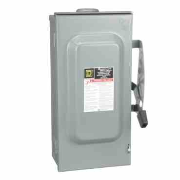 [785901460701] W.P 100A 1-PH SAFETY DISCONNECT 240V SQUARE D - D223NRB