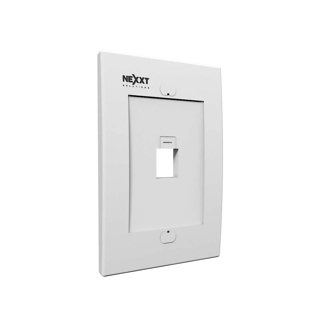 [798302032620] WALL PLATE 1 PORT NEXXT WHITE