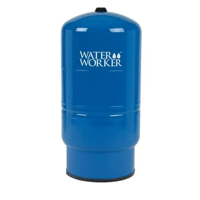 [642031654355] WATERWORKER HT-32BB VERTICAL PRESSURE WELL TANK 32GAL BLUE - 397909