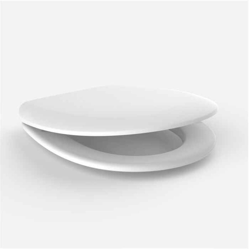 [7441118320674] WHITE ECOLINE TOILET SEAT