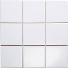 [1006] WHITE TILE - EACH (100/BOX)