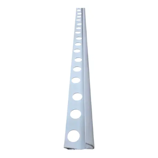 [638110719828] WHITE TILE TRIM 2.5M X 8MM - BRTT08W