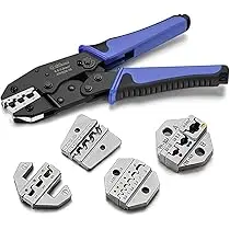 [X002YF1YAZ] WIRE CRIMPER TOOL QIBAOK RATCHETING INSULATED WIRE TERMINAL CONNECTOR