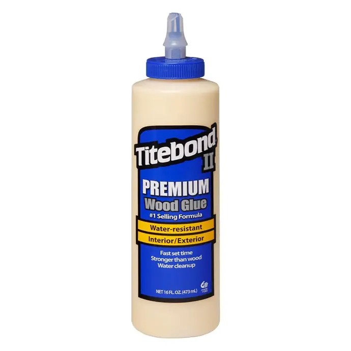 [037083050042] WOOD GLUE TITEBOND II PREMIUM WOOD GLUE 16oz - 05004