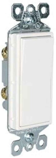 [30615624465503] White Decorator Switch - 15A/120V - TM870-W - DS15-W