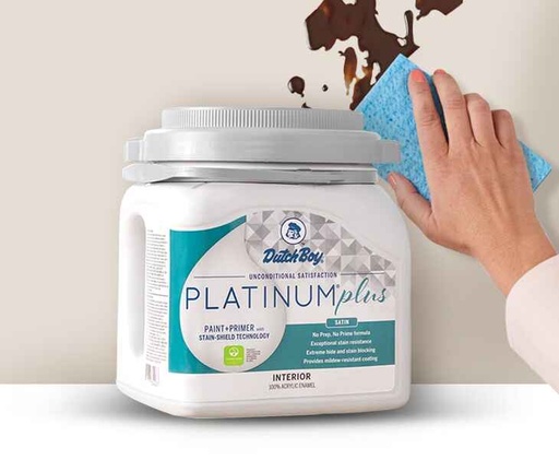 [035777805251] White S/G Interior Paint - Dutchboy  Gal.