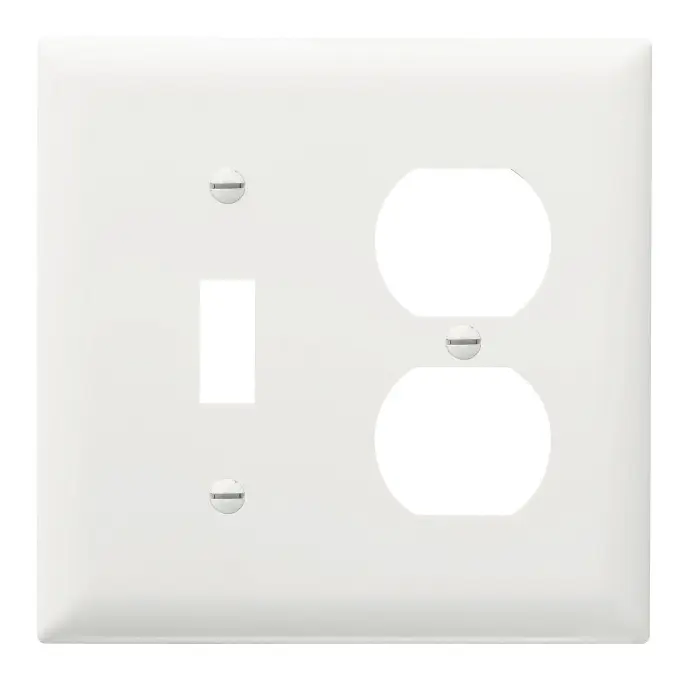 [785007274899] White outlet & Switch cover - TP18-W