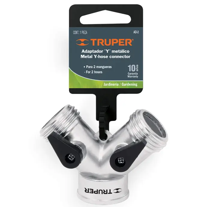 [7501206655429] Y Hose Metal Conector - Truper