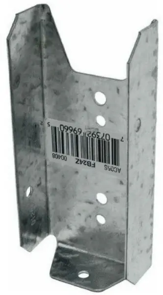 [707393696605] Z-MAX 2" X 4" FENCE BRACKET - FB24Z