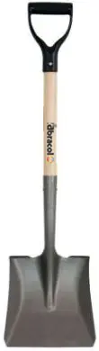 [7705059170881] D-HANDLE SQUARE SHOVEL w/WOOD HANDLE - SHSPOM