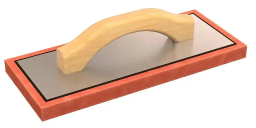 [638110024861] RED RUBBER FLOAT 4" X 11-3/4" - BRRF02