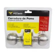 [7453078538877] Iron Door Lock DL-587-S-S-P