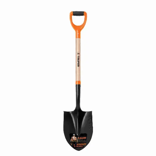 [7501206610107] Shovel Round D Handle PRY TRUPER