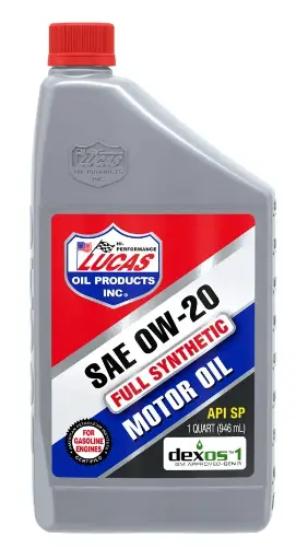 [049807105648] LUCAS 0W20 SYNTHETIC ENGINE OIL API-SN QUART - 10564LUC