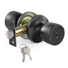 [810124148591] PREMIER LOCK ENTRY TULIP MATTE BLACK - EL05BL