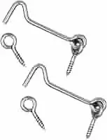 [17705059443102] 2'' HOOK AND EYE ZINC 2PCS - DX154