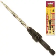 [738226090726] #12 7/32" COUNTERSINK TAPERED DRILL M2 HSS IVY - 09072