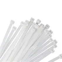 [7453038436168] 7.6 x 500mm White Cable Tie Covo - PC 