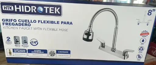[HTK-B8-2C] Metallic Sink Faucet