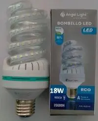 [7453078529684] 18W Spiral Led Bulb 6400K A105-HSLED-18W