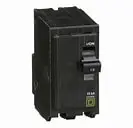 [30785901400302] 2 x 15Amp Square-D Breaker-QO215