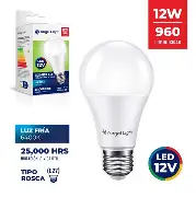 [7453038493802] 12W Led Bulb 6400K- A105-GLA60-12W